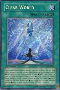 Clear World SOVR-EN099 card from Stardust Overdrive