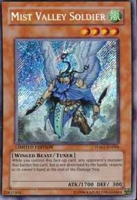 Mist Valley Soldier HA01-EN006 card from Hidden Arsenal