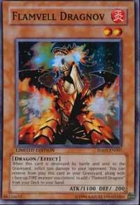 Flamvell Dragnov HA01-EN007 card from Hidden Arsenal