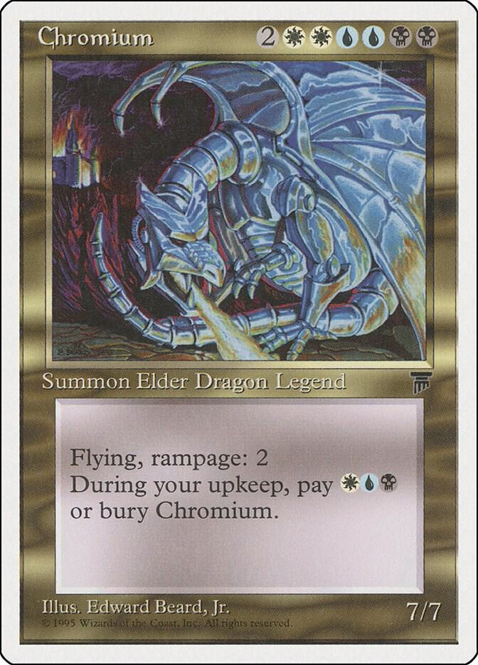 Chromium card from Chronicles