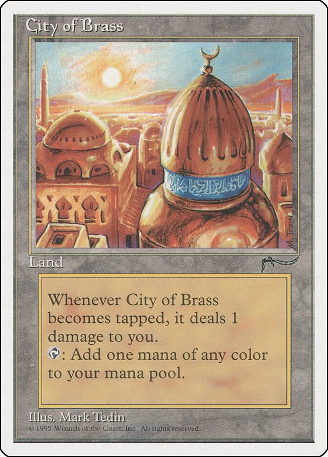 City of Brass card from Chronicles