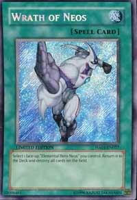 Wrath of Neos HA01-EN027 card from Hidden Arsenal