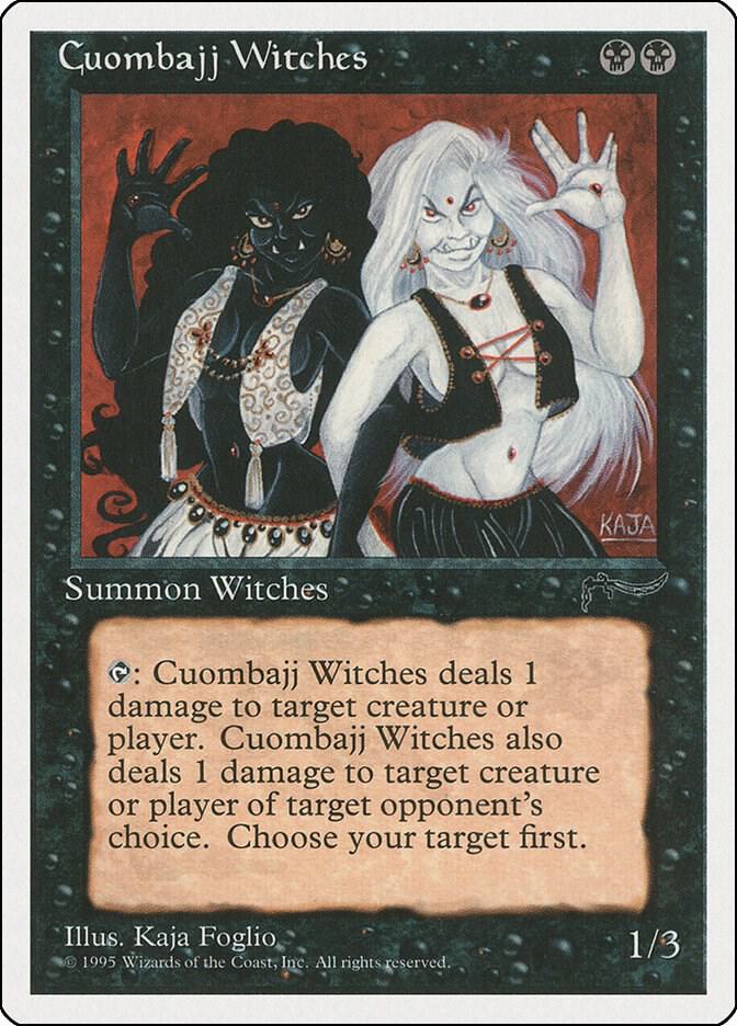 Cuombajj Witches card from Chronicles