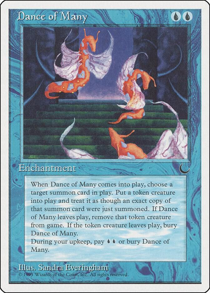 Dance of Many card from Chronicles