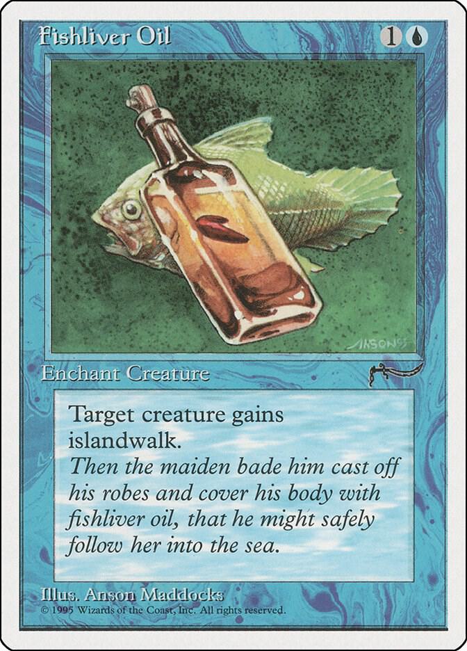 Fishliver Oil card from Chronicles