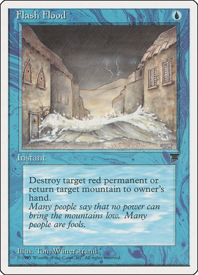Flash Flood card from Chronicles