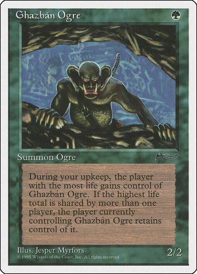 Ghazban Ogre card from Chronicles