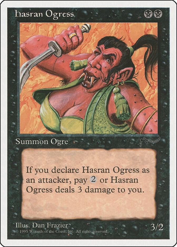 Hasran Ogress card from Chronicles