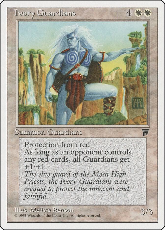 Ivory Guardians card from Chronicles