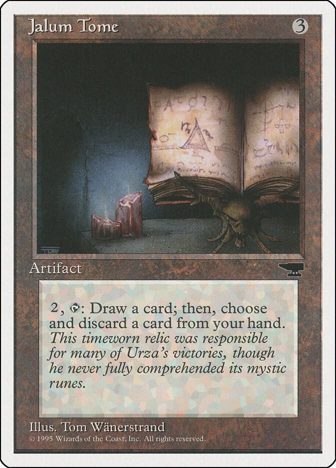 Jalum Tome card from Chronicles