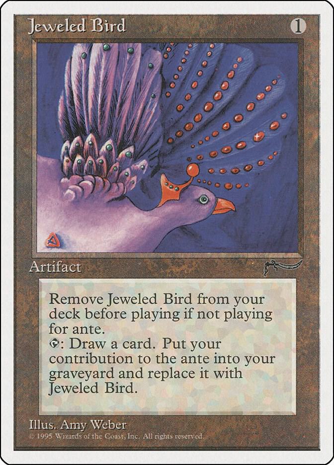 Jeweled Bird card from Chronicles