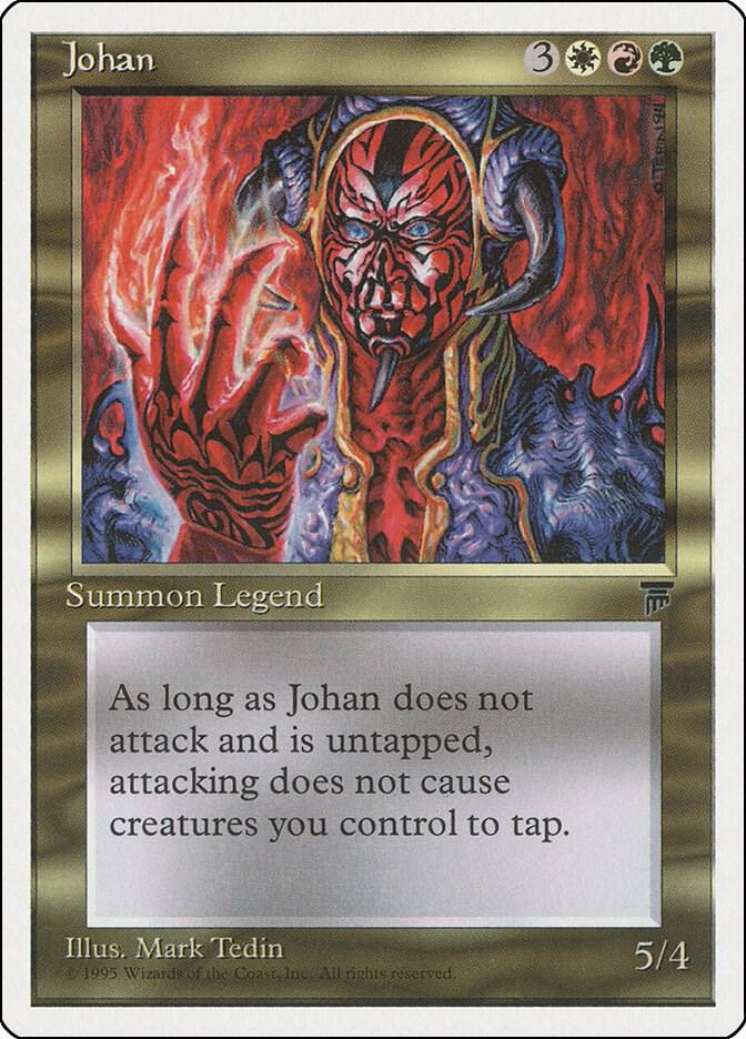 Johan card from Chronicles