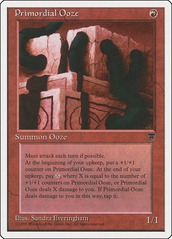 Primordial Ooze card from Chronicles