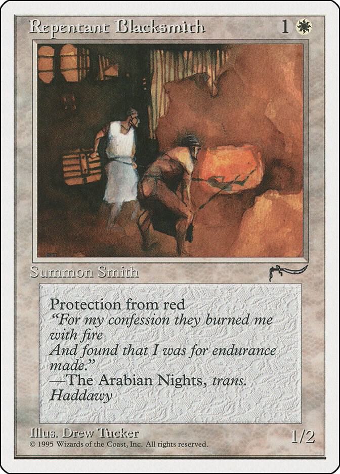 Repentant Blacksmith card from Chronicles