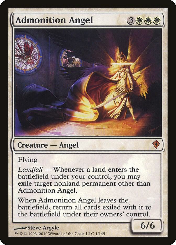 Admonition Angel 1 card from Worldwake