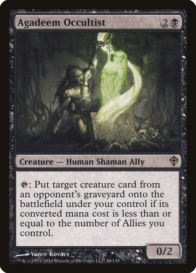 Agadeem Occultist 48 card from Worldwake