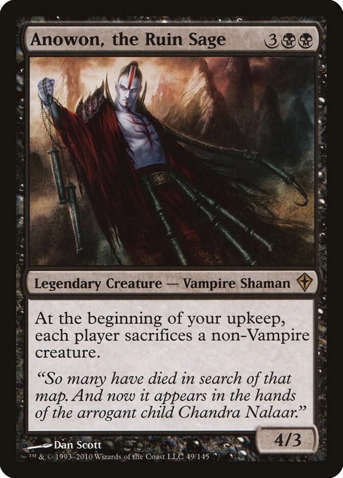 Anowon, the Ruin Sage 49 card from Worldwake