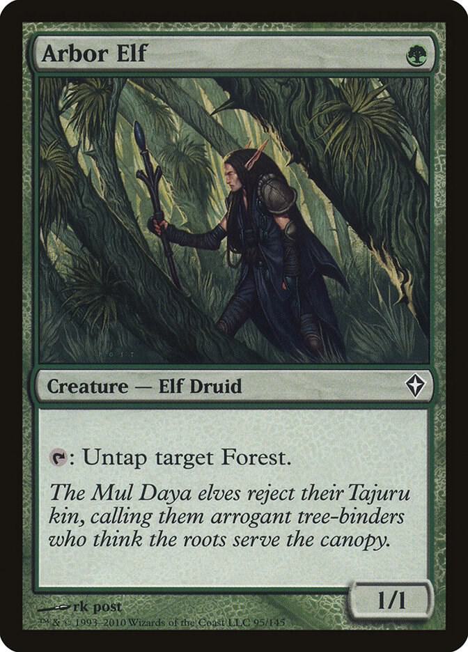 Arbor Elf 95 card from Worldwake