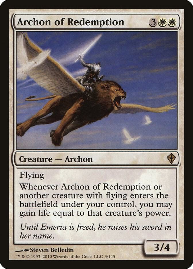 Archon of Redemption 3 card from Worldwake