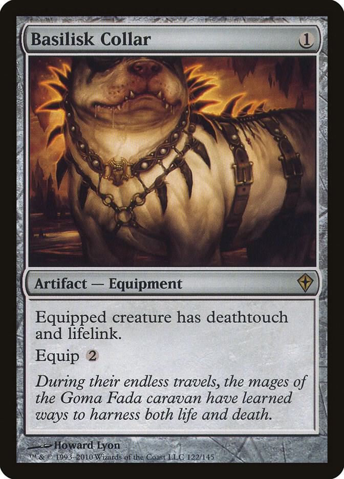 Basilisk Collar 122 card from Worldwake