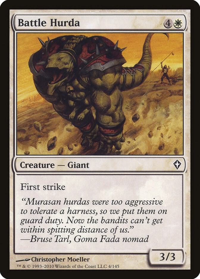 Battle Hurda 4 card from Worldwake