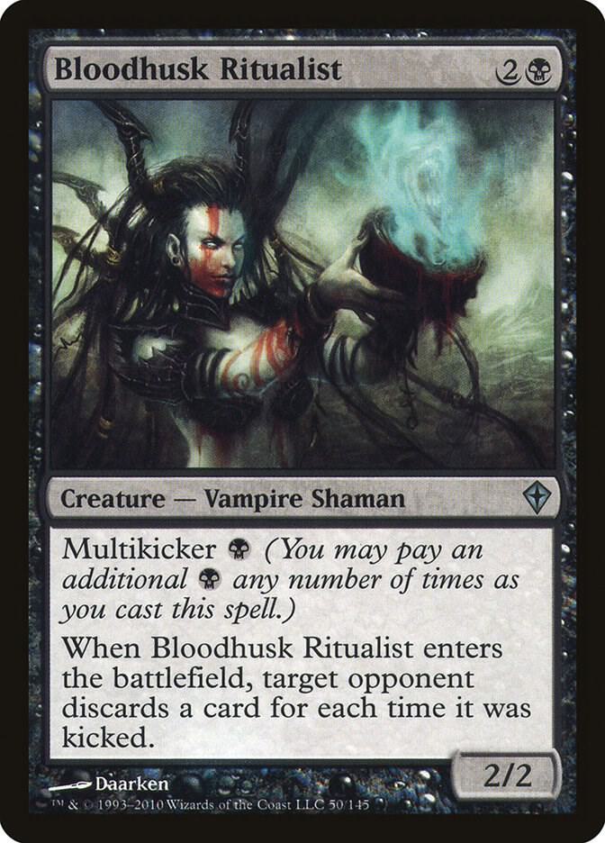 Bloodhusk Ritualist 50 card from Worldwake