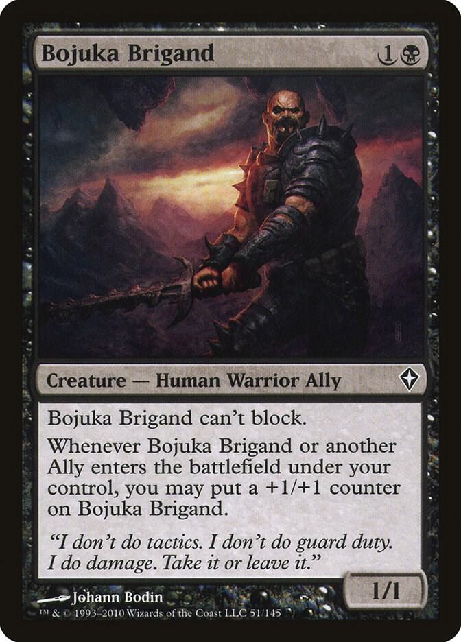 Bojuka Brigand 51 card from Worldwake