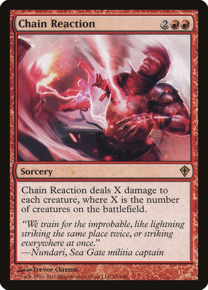 Chain Reaction 74 card from Worldwake