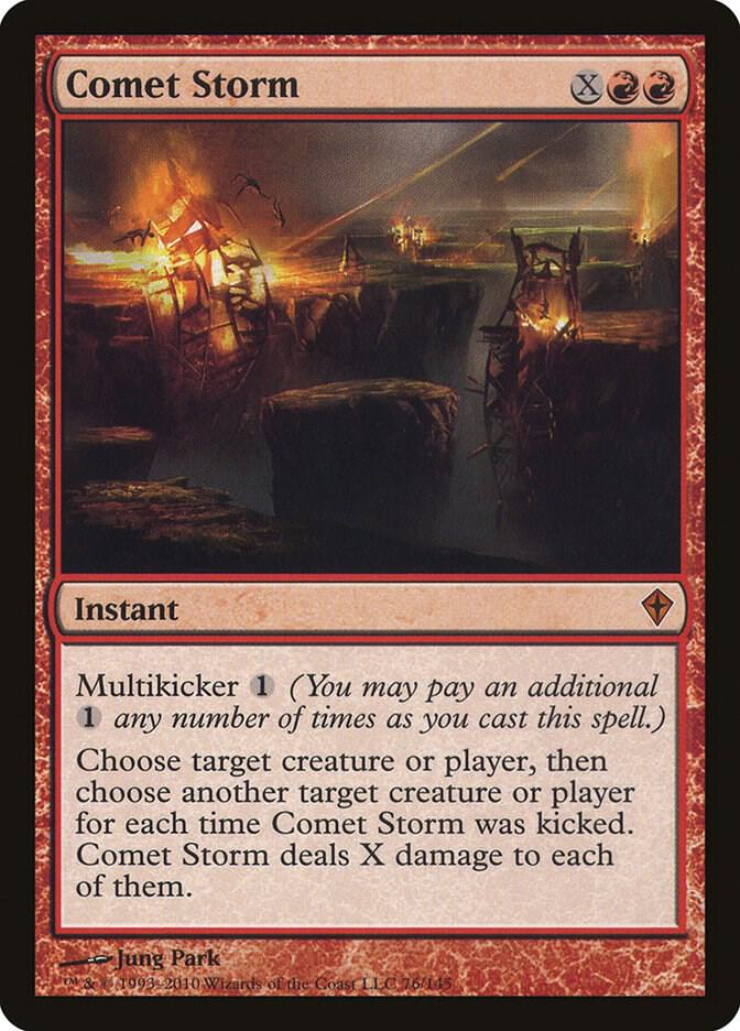 Comet Storm 76 card from Worldwake