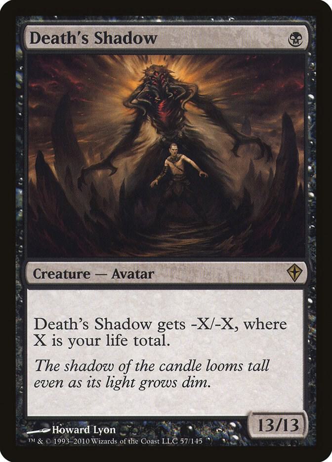 Death's Shadow 57 card from Worldwake