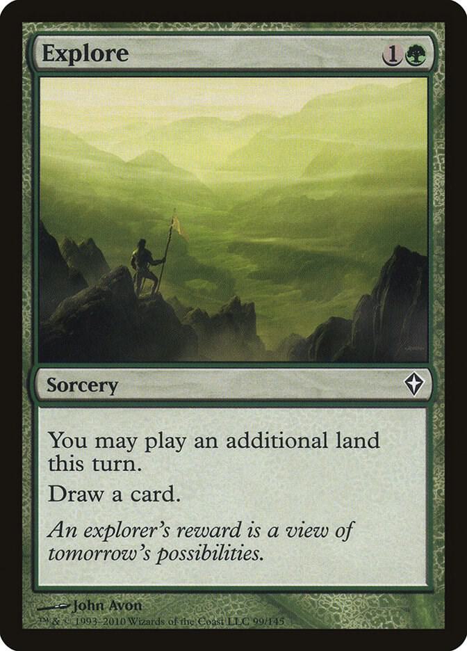 Explore 99 card from Worldwake