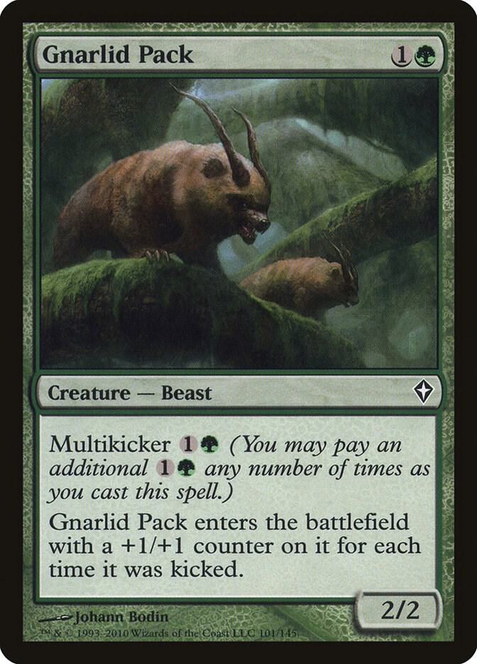Gnarlid Pack 101 card from Worldwake
