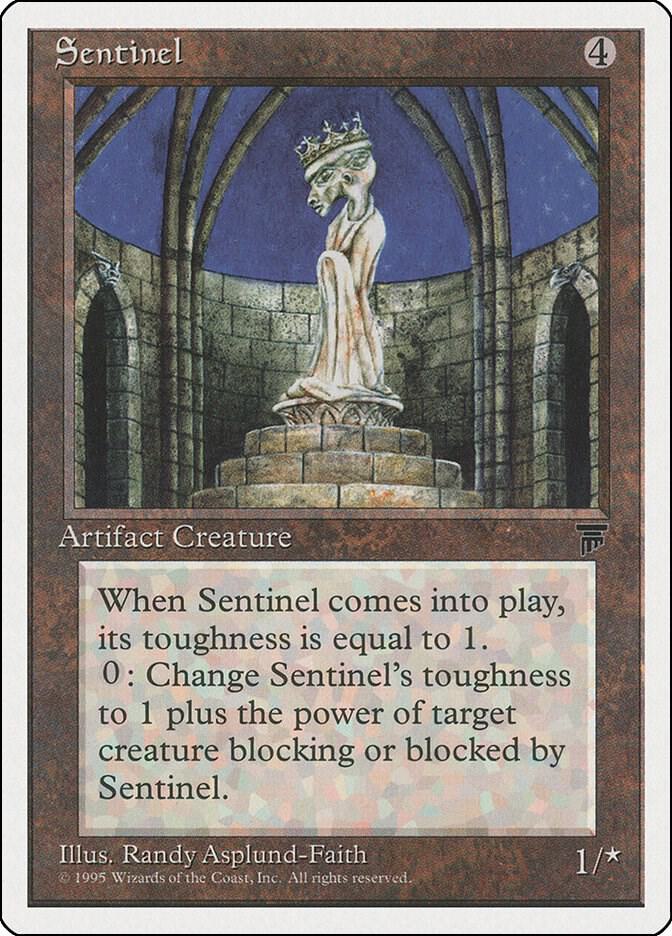 Sentinel card from Chronicles