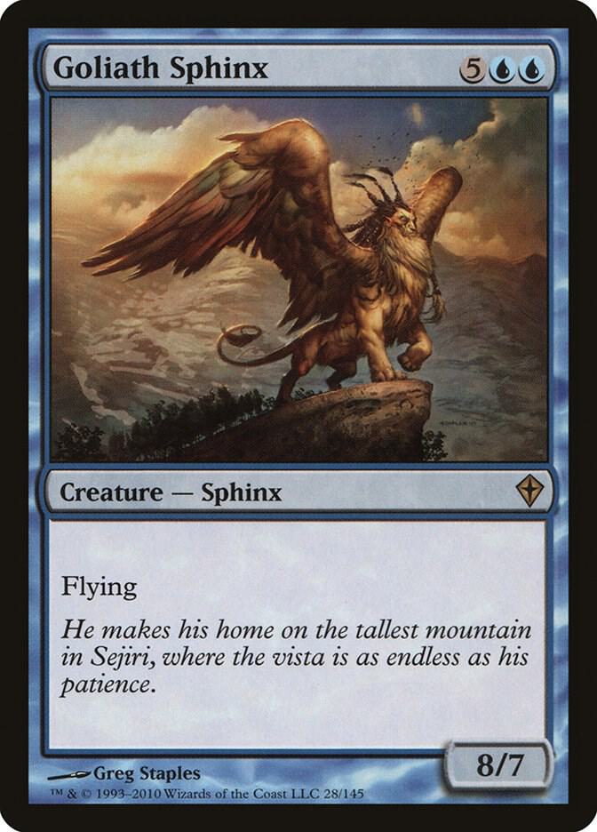 Goliath Sphinx 28 card from Worldwake