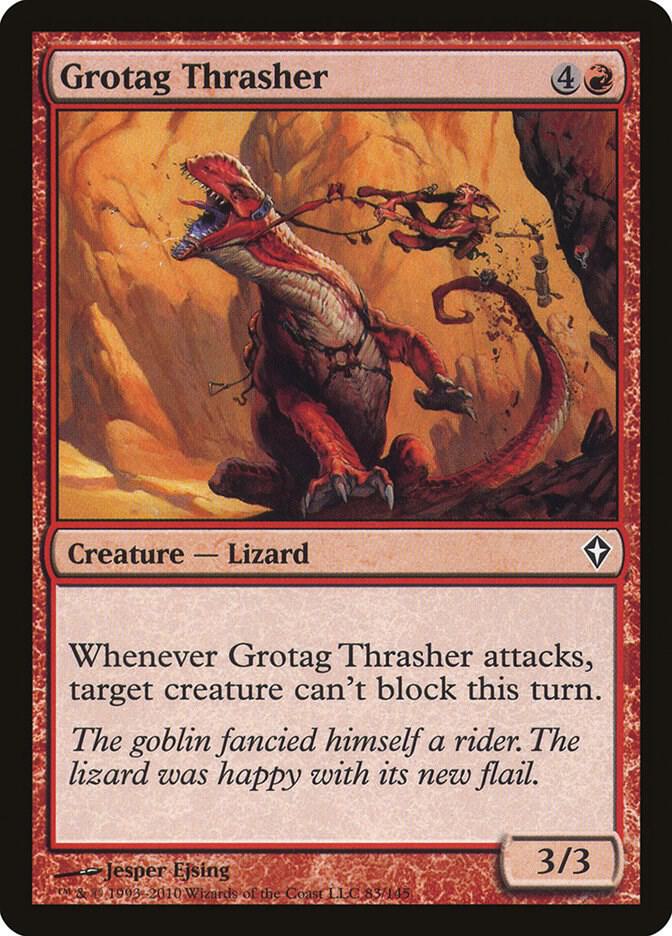 Grotag Thrasher 83 card from Worldwake