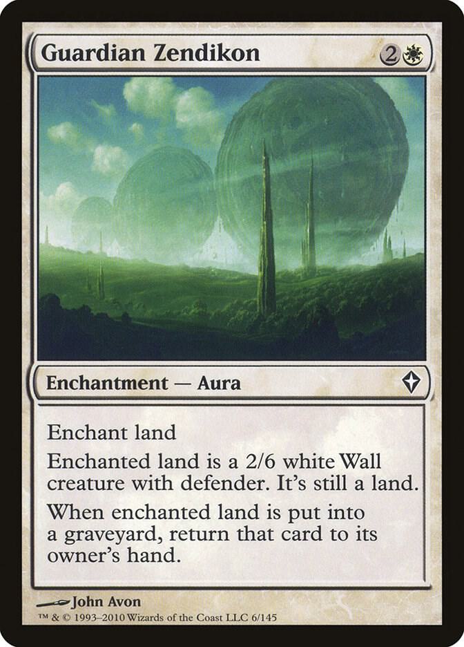 Guardian Zendikon 6 card from Worldwake