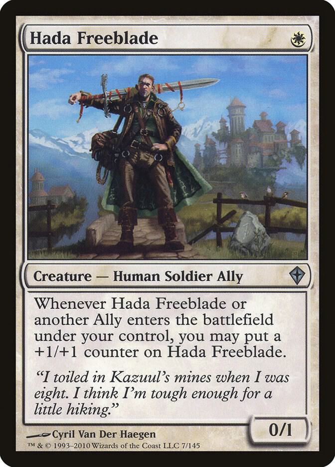Hada Freeblade 7 card from Worldwake