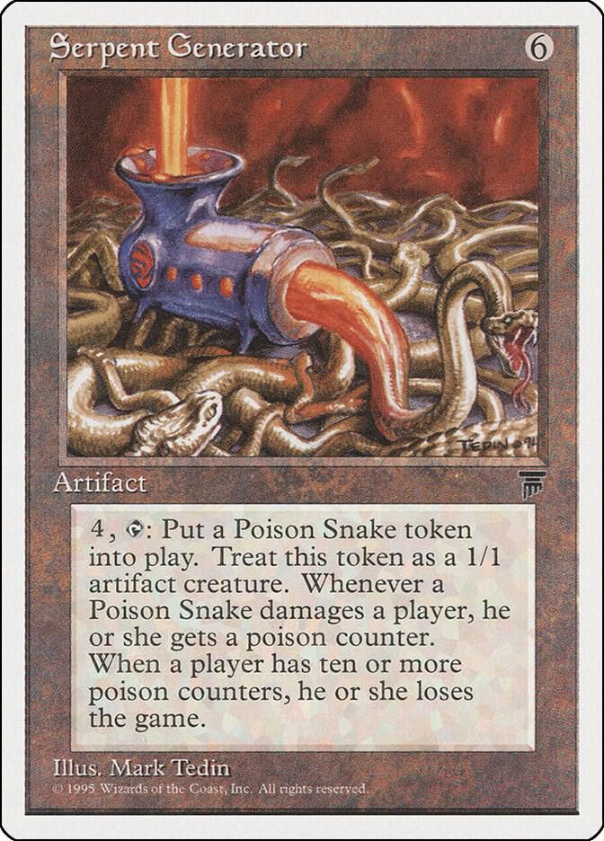 Serpent Generator card from Chronicles