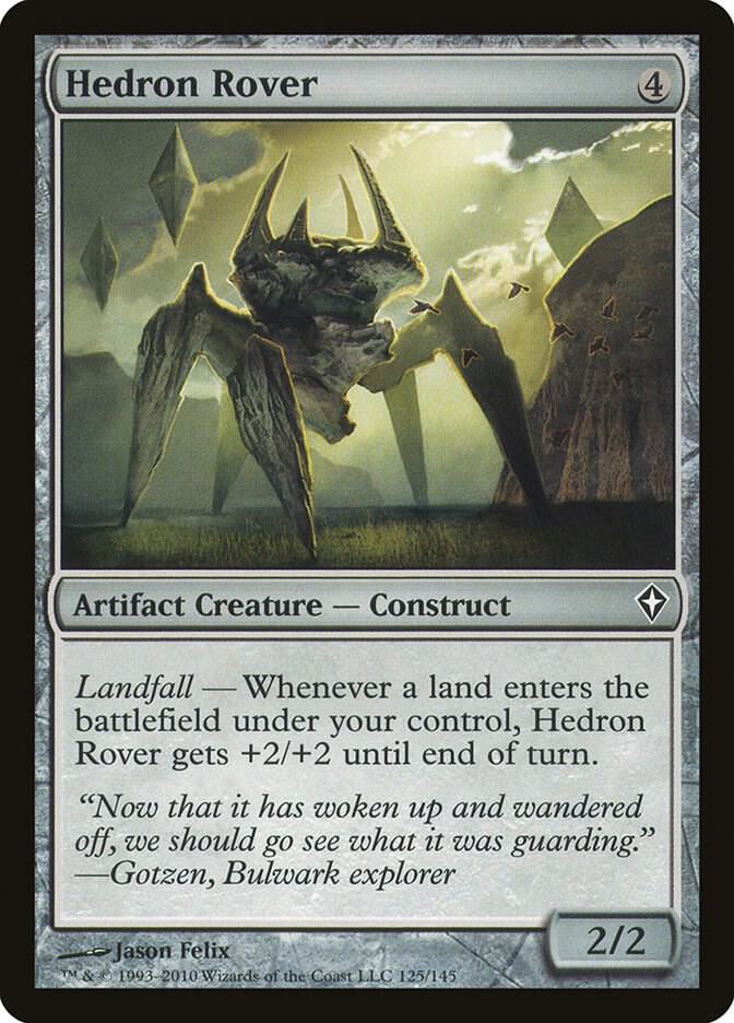 Hedron Rover 125 card from Worldwake