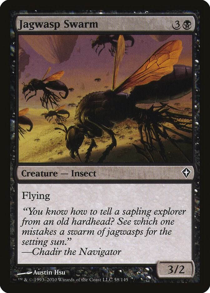 Jagwasp Swarm 58 card from Worldwake