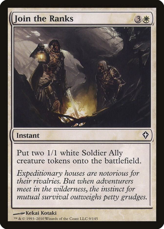 Join the Ranks 9 card from Worldwake