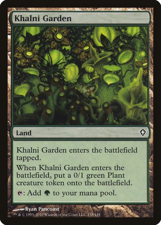 Khalni Garden 138 card from Worldwake