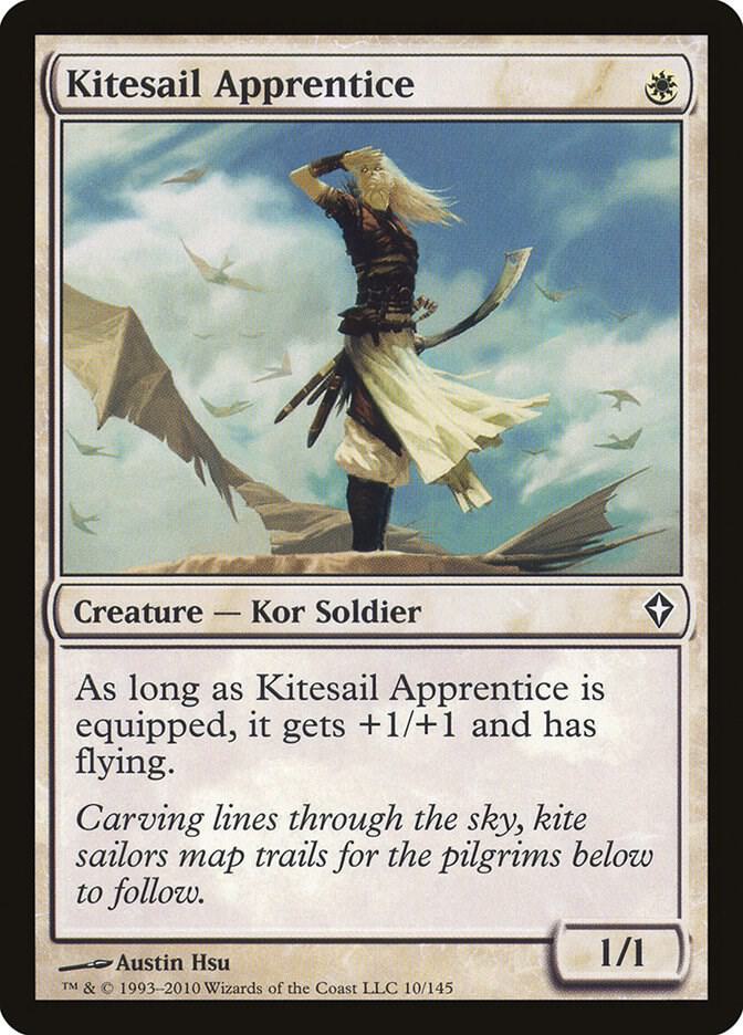 Kitesail Apprentice 10 card from Worldwake