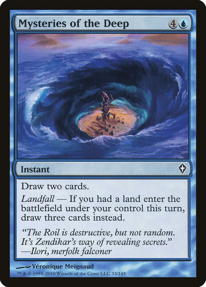 Mysteries of the Deep 33 card from Worldwake