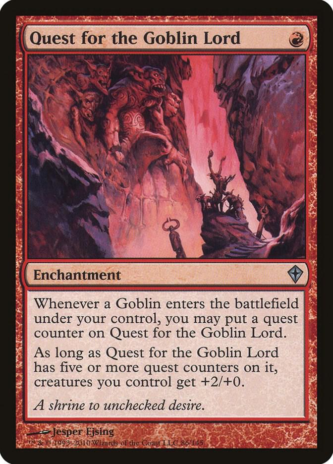 Quest for the Goblin Lord 86 card from Worldwake