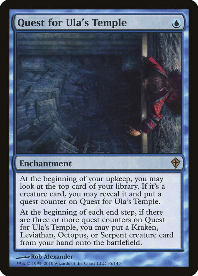 Quest for Ula's Temple 35 card from Worldwake