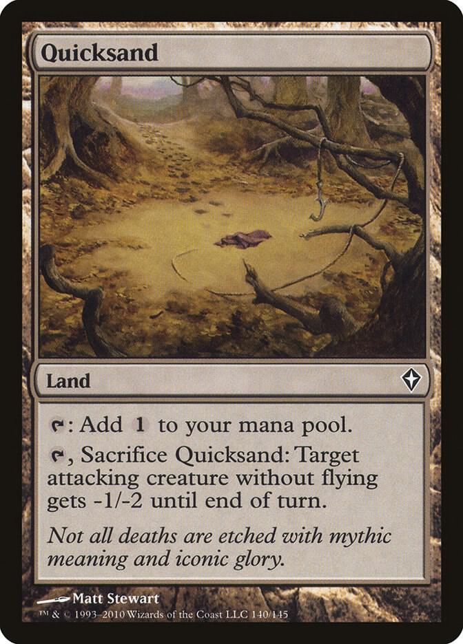 Quicksand 140 card from Worldwake