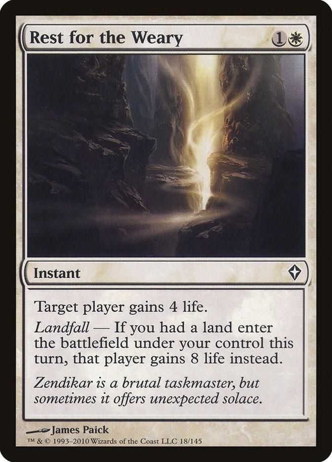 Rest for the Weary 18 card from Worldwake