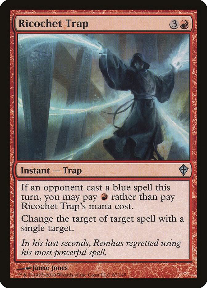 Ricochet Trap 87 card from Worldwake