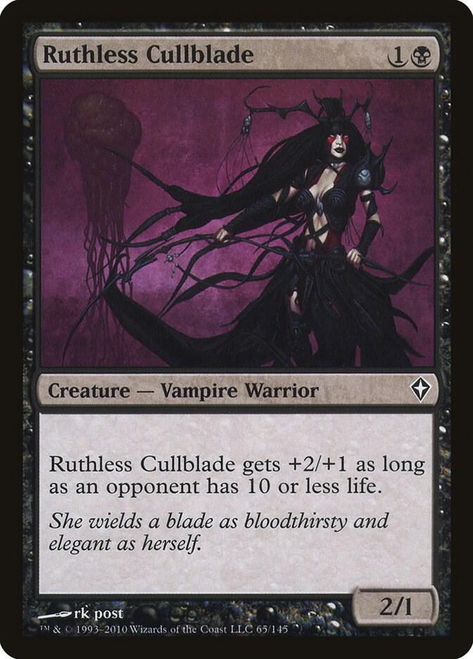 Ruthless Cullblade 65 card from Worldwake